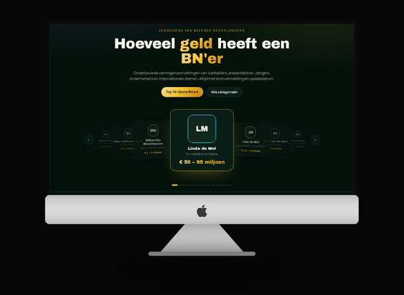 Screenshot van Hoeveel Geld Heeft
